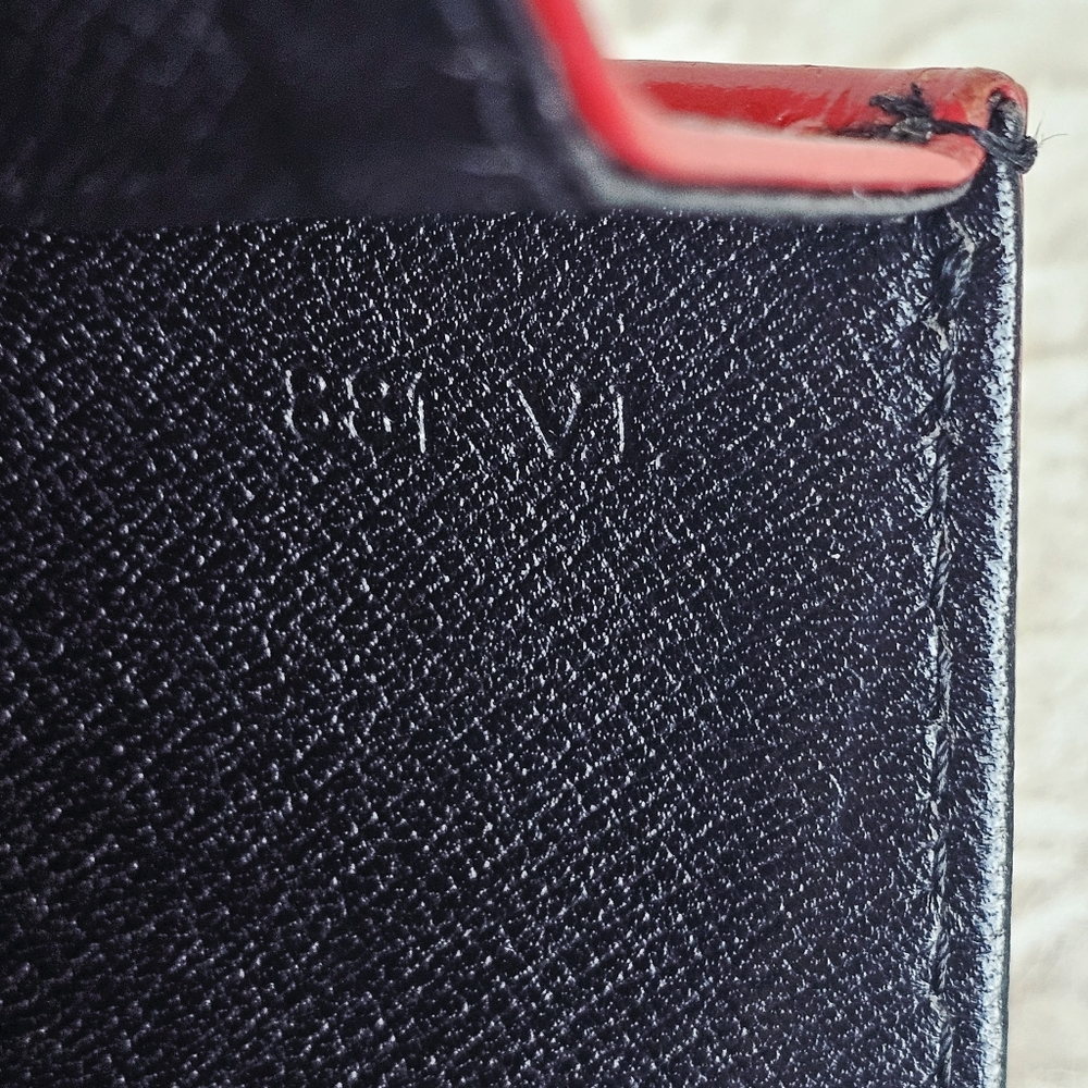 Louis Vuitton Elegant Red Epi Leather Clutch Bag - Picture 6 of 13